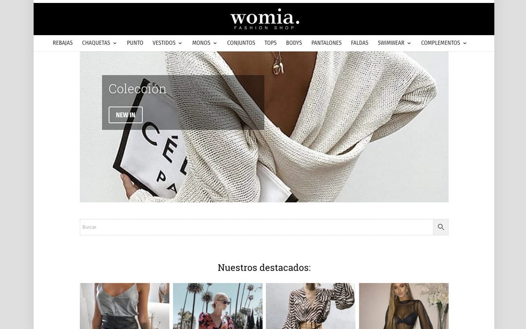 Diseño Web: Womia
