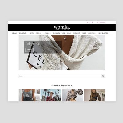 Diseño Web Womia