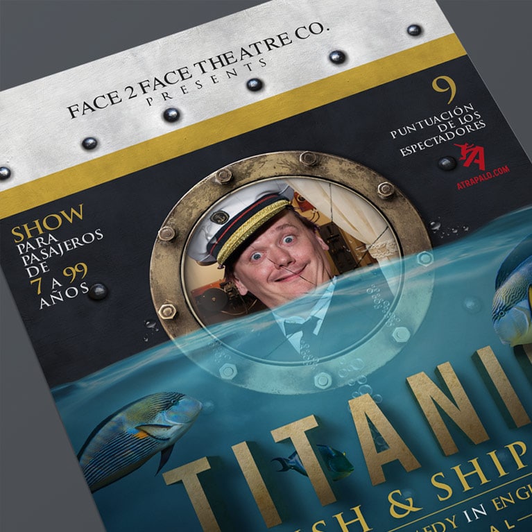 diseño gráfico en madrid titanic fish and ships
