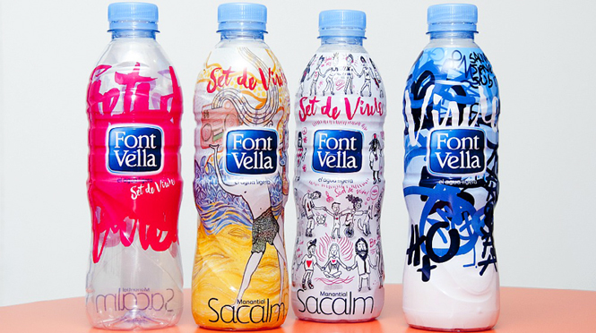 Concurso: Crea el diseño de la nueva botella de Font Vella 2013